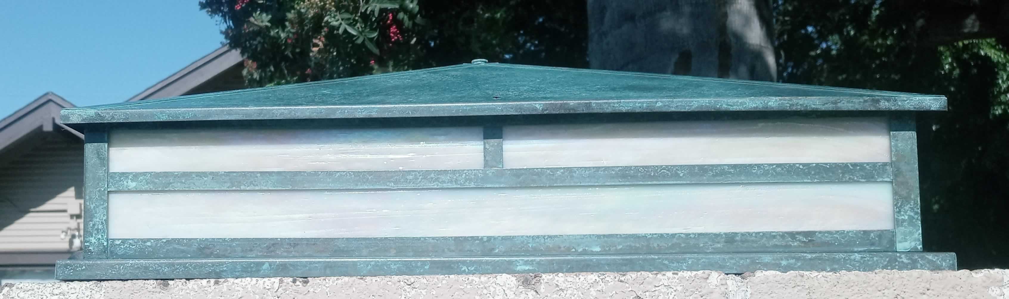 Mission Arts and Crafts Column and Pier Mount FRC20