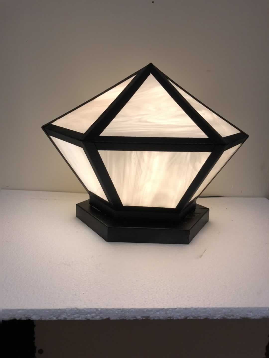 Mission Arts and Crafts Column and Pier Mount D 12