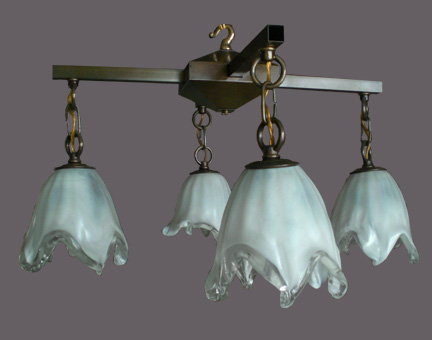 Mission Arts and Crafts Chandeliers GHC-22
