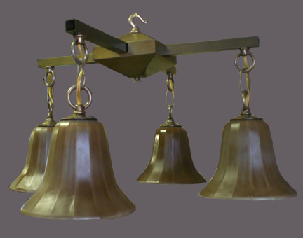 Mission Arts and Crafts Chandeliers GHC-24