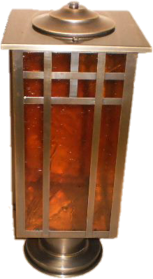 Mission Arts and Crafts Column and Pier Mount ppmcm5