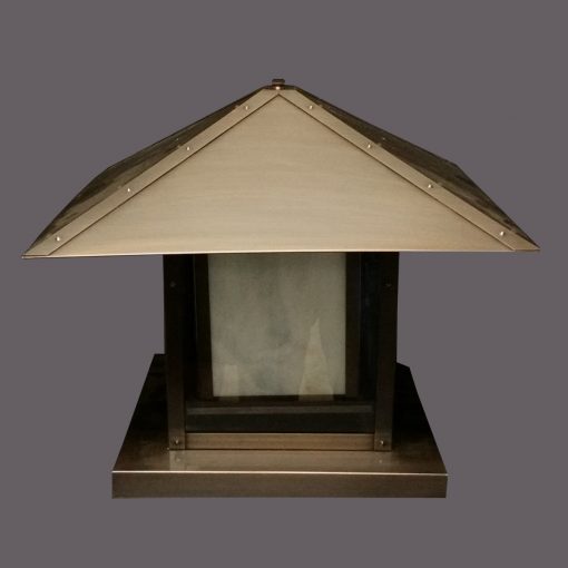 Mission Arts and Crafts Column and Pier Mount sccm-16-b