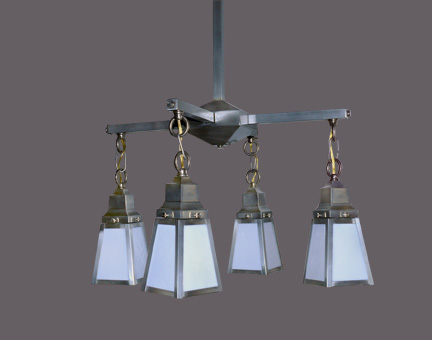 Mission Arts and Crafts Chandeliers sc-8-4