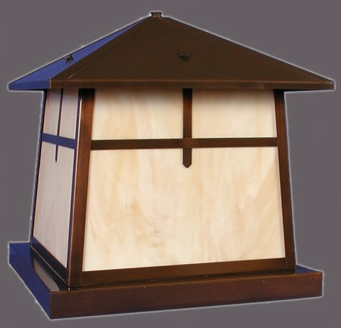 Mission Arts and Crafts Column and Pier Mount ECM-10