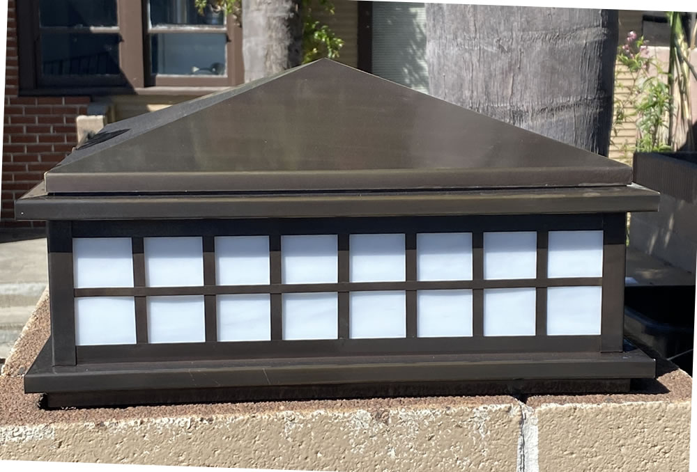 Mission Arts and Crafts Column and Pier Mount frcfr-1