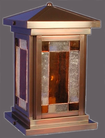 Mission Arts and Crafts Column and Pier Mount LCM 8