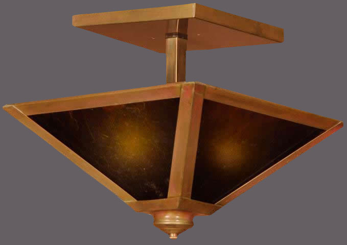 Mission Arts and Crafts Ceiling Mount PC-3