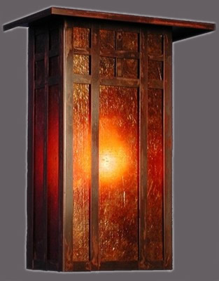Mission Arts and Crafts Wall Mount Flush PFM-2
