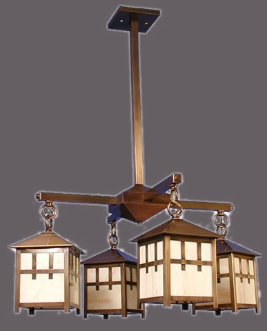 Mission Arts and Crafts Chandeliers SM-06-04