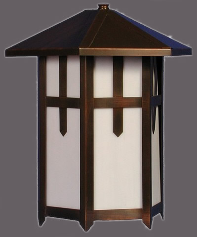 Mission Arts and Crafts Wall Mount Flush TF-2