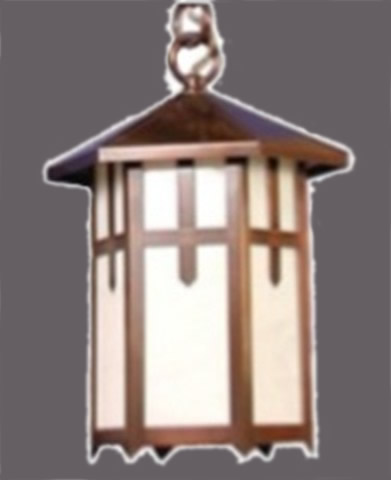 Mission Arts and Crafts Pendant THF-1