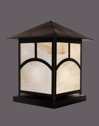 Mission Arts and Crafts Column and Pier Mount SMCM-12-A
